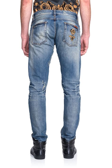 dolce gabbana herren jeans|dolce gabbana distressed jeans.